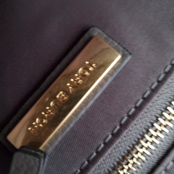 Sold!!Tory Burch grey leather tote bag - Picture 10 of 13